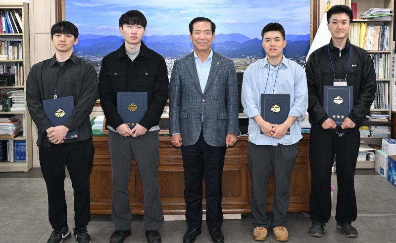 거창군, 신규 공중보건의사 4명 임용